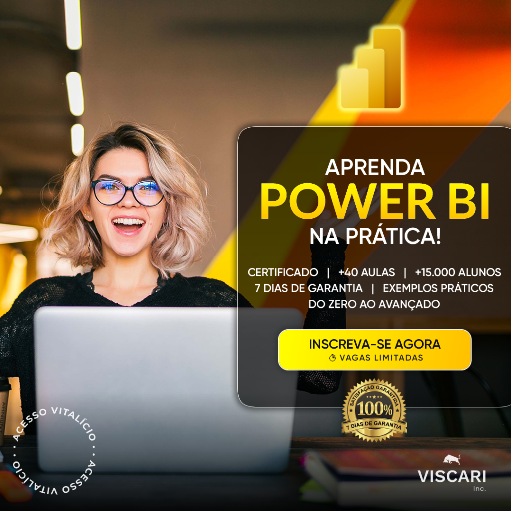 Curso rápido de Power BI. Do básico ao avançado.